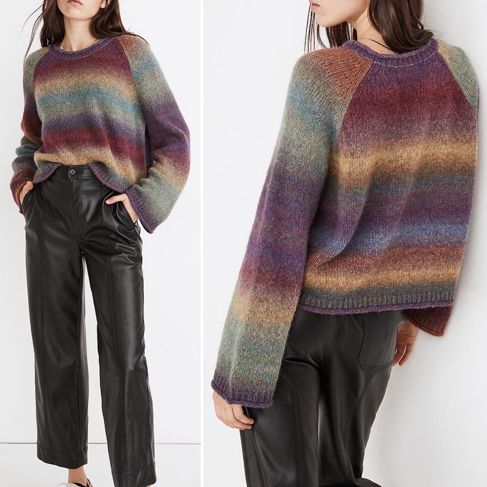 Madewell Space-Dye Dodworth Pullover Sweater